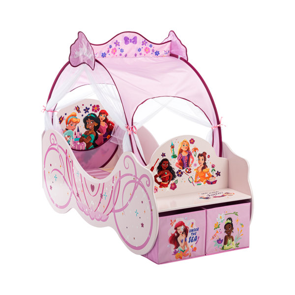 Rooms to go disney 2024 princess carriage bed